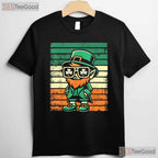Funny Leprechaun St Patricks Day T-Shirt Men Women Kids Family Match Tee