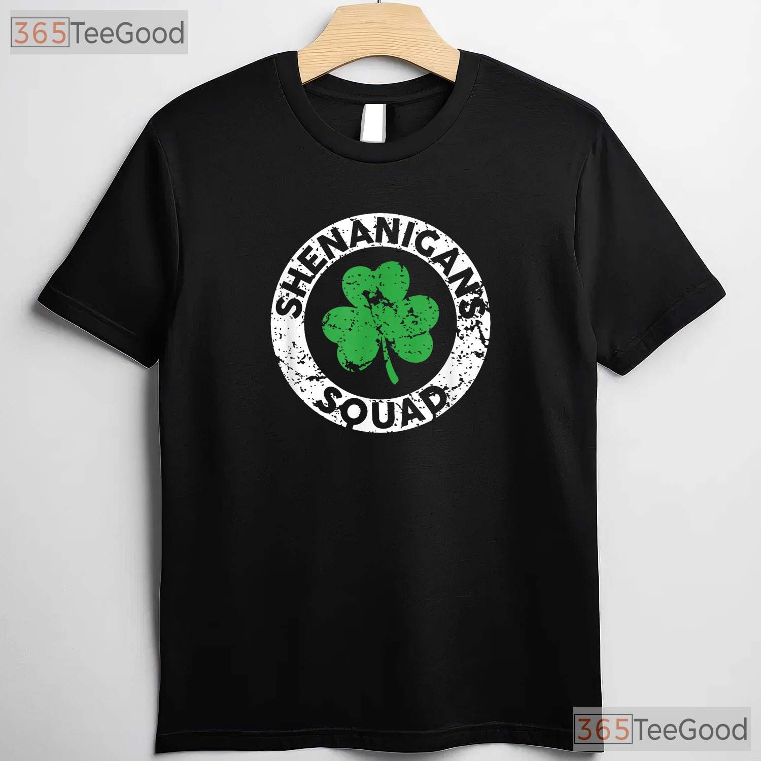 Shenanigans Squad St Patricks Day T-Shirt Funny Matching Group Party Tee