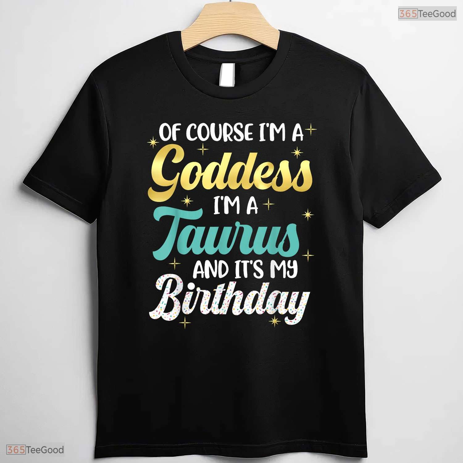 Goddess Taurus Queen Zodiac Birthday T-Shirt- Unique May Birthday Shirt Gift