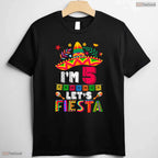 Lets Fiesta 5th Cinco De Mayo Birthday T-Shirt- Unique May Birthday Shirt Gift