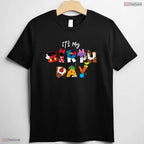 Magical Theme It's My May Birthday Castle And Friends Cute Celebration T-Shirt
