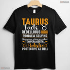 Hilarious Taurus Zodiac Facts May Birthday T-Shirt For Men Women And Kids Gift
