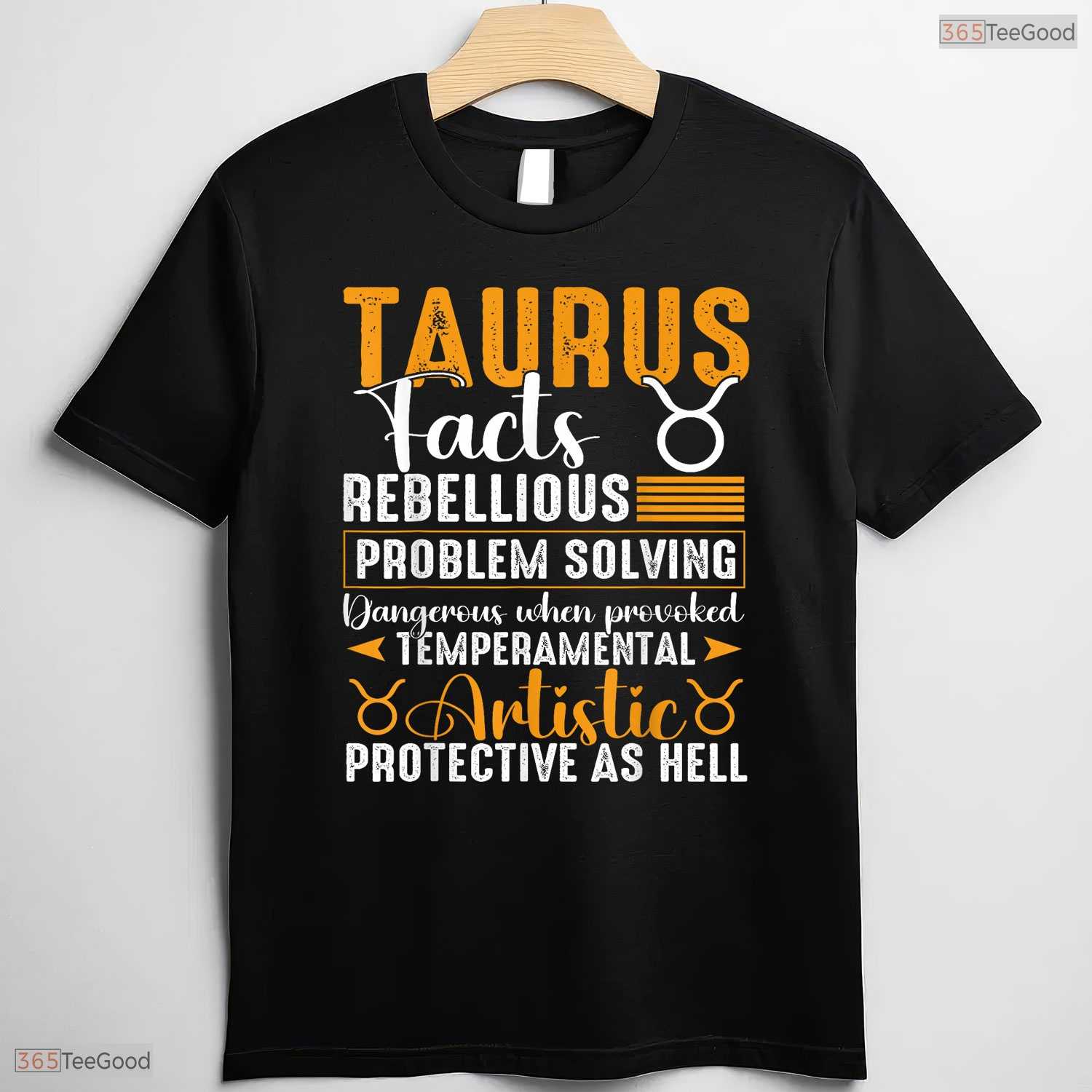 Hilarious Taurus Zodiac Facts May Birthday T-Shirt For Men Women And Kids Gift