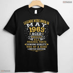 Retro Legends Were Born In May 1963 63 Years Old 63rd Birthday Classic T-Shirt
