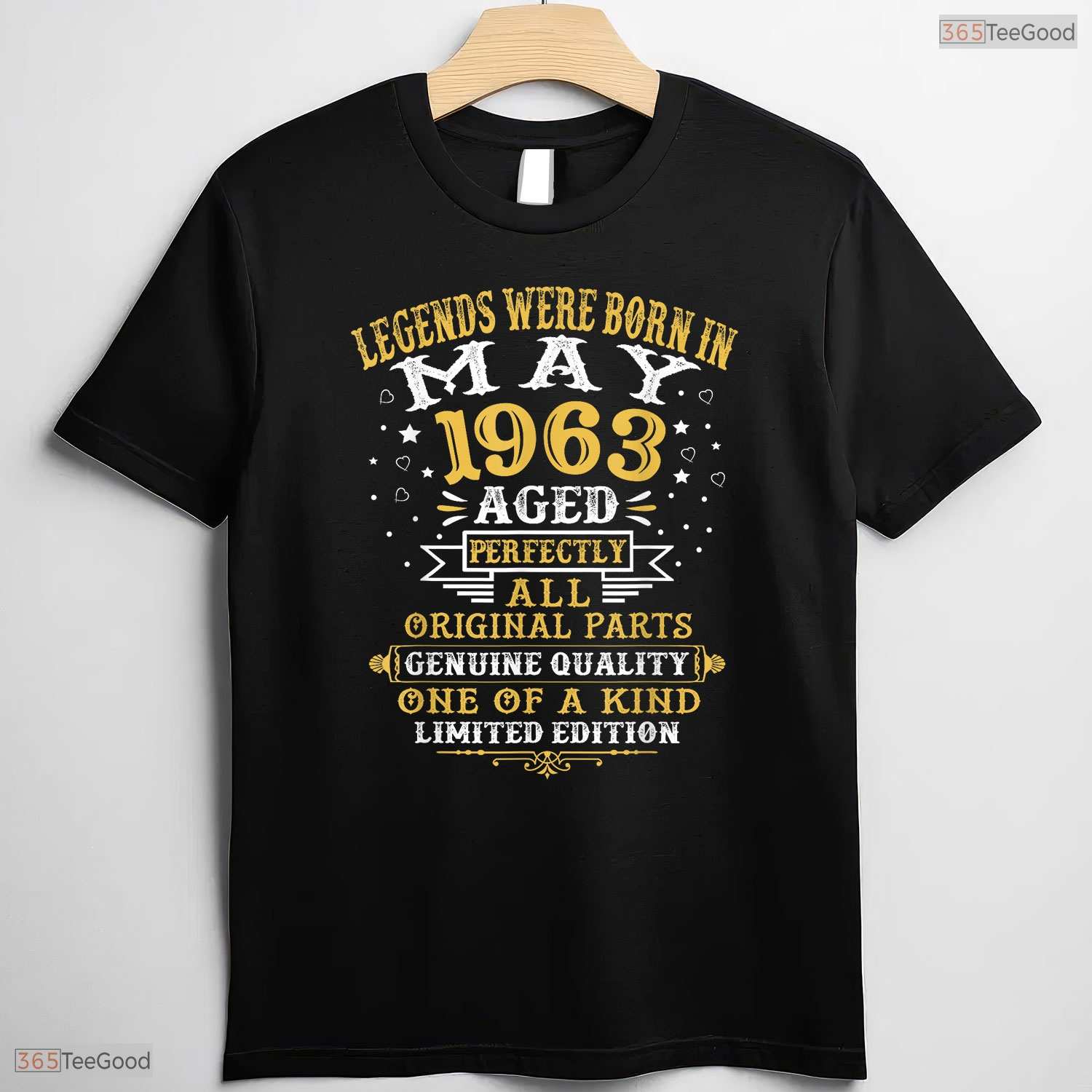 Retro Legends Were Born In May 1963 63 Years Old 63rd Birthday Classic T-Shirt
