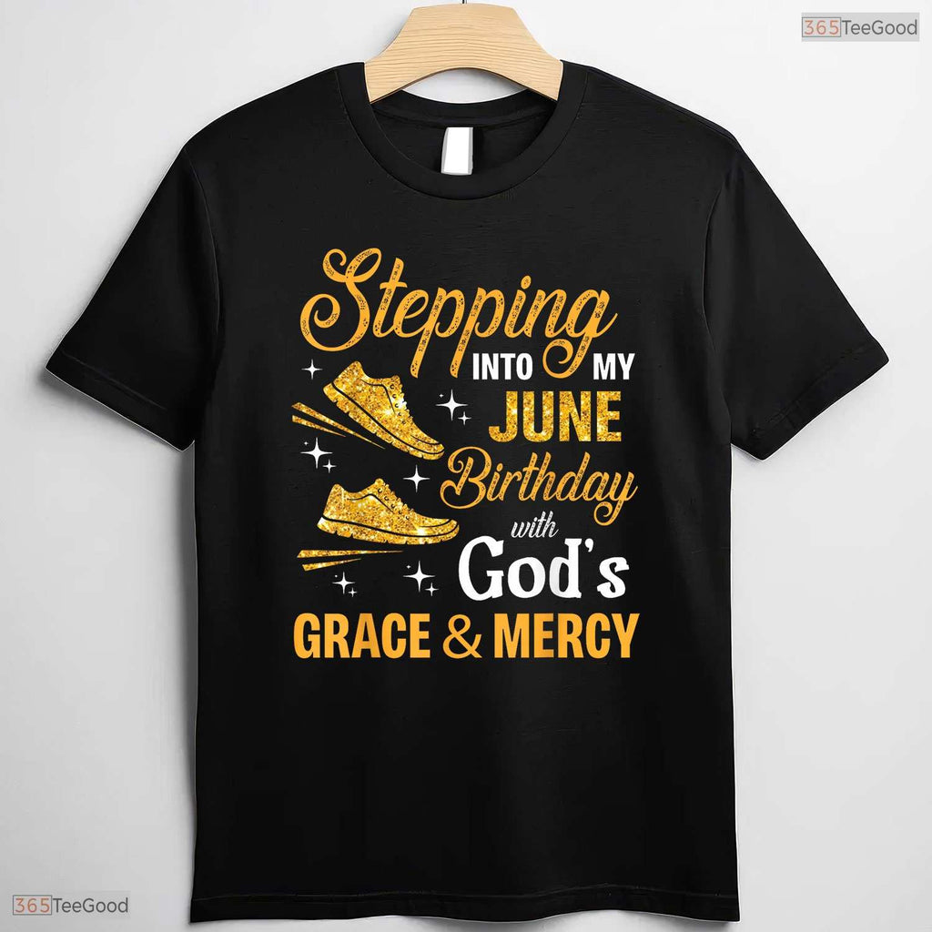 Blessed Stepping Into My May Birthday With God's Grace And Mercy Religious T-Shirt