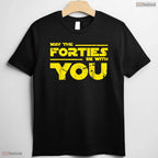 Funny 40th May Birthday T-Shirt- Hello Forties Adult May Birthday Party Shirt