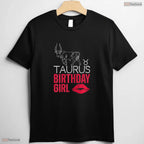 Beautiful Taurus Birthday Girl Zodiac Sign May Birthday Celebration T-Shirt