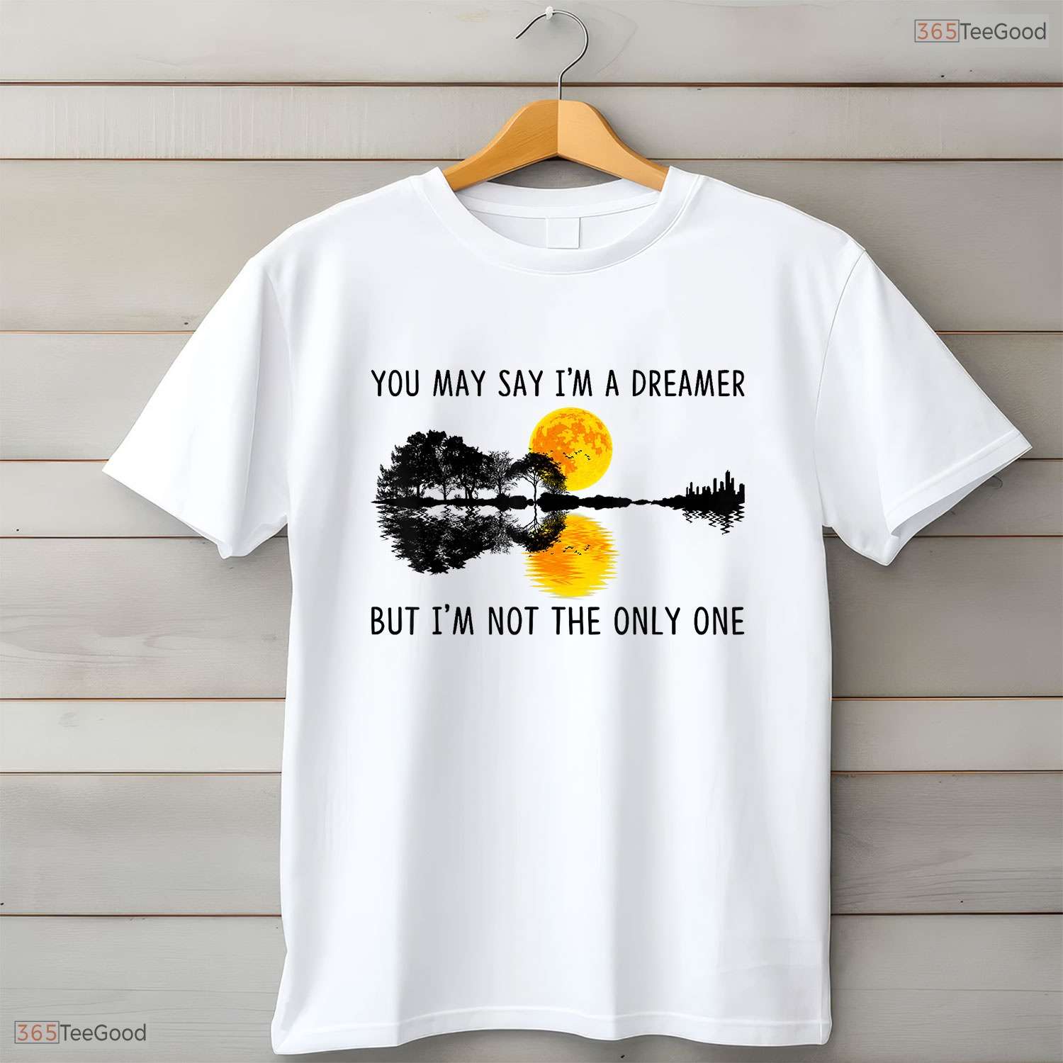 You May Say I Am A Dreamer Guitar Graphic Born In May Birthday T-Shirt Gift