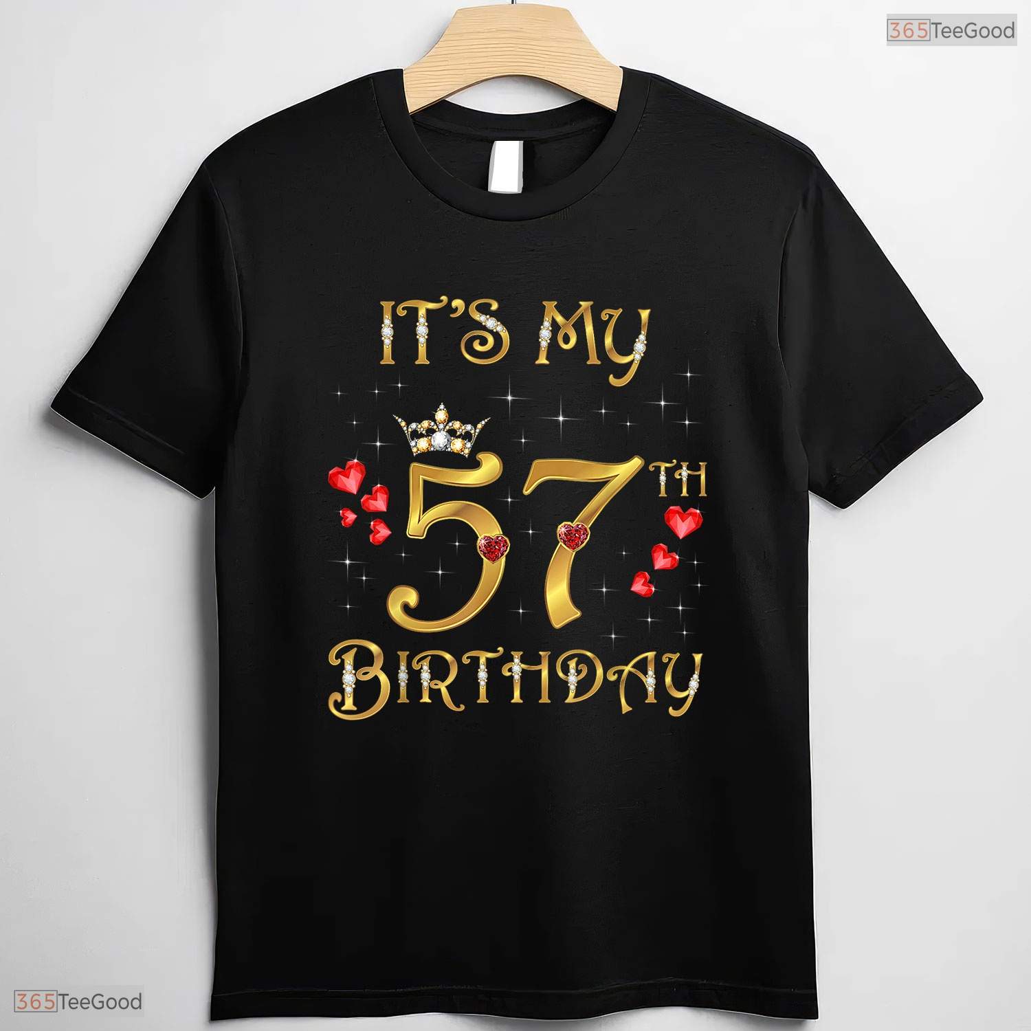 It Is My 57th Birthday Queen Milestone May Birthday Celebration Shirt For Her