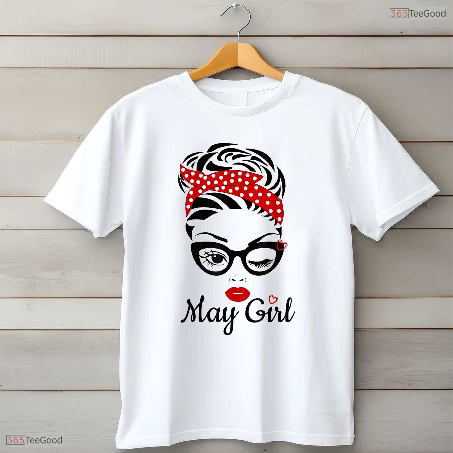 Women Girl Born In May Birthday T-Shirt- Best May Girl Birthday Shirt Gift
