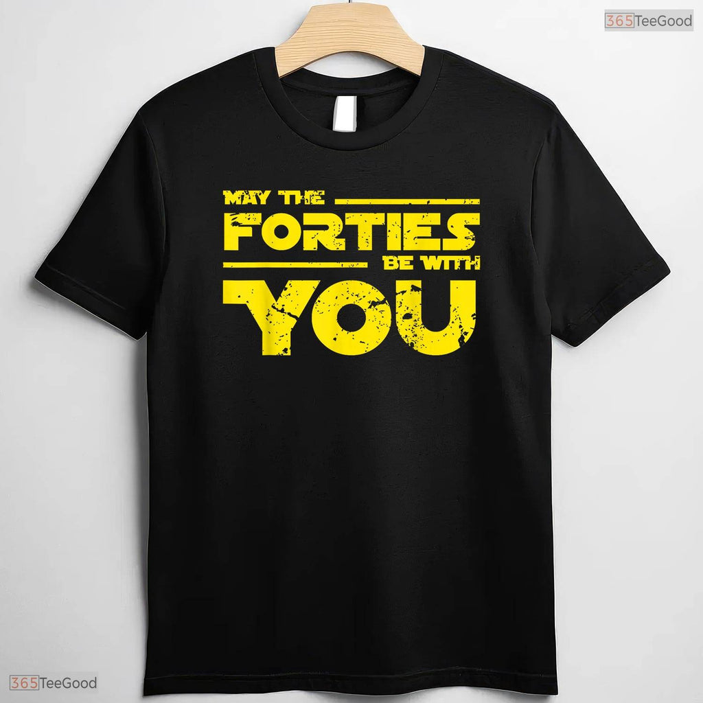 Welcome Forties 40th Birthday T-Shirt- Unique May Birthday Shirt For Adults