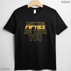 May The Fifties Be With You Vintage T-Shirt- Awesome 50th May Birthday Shirt