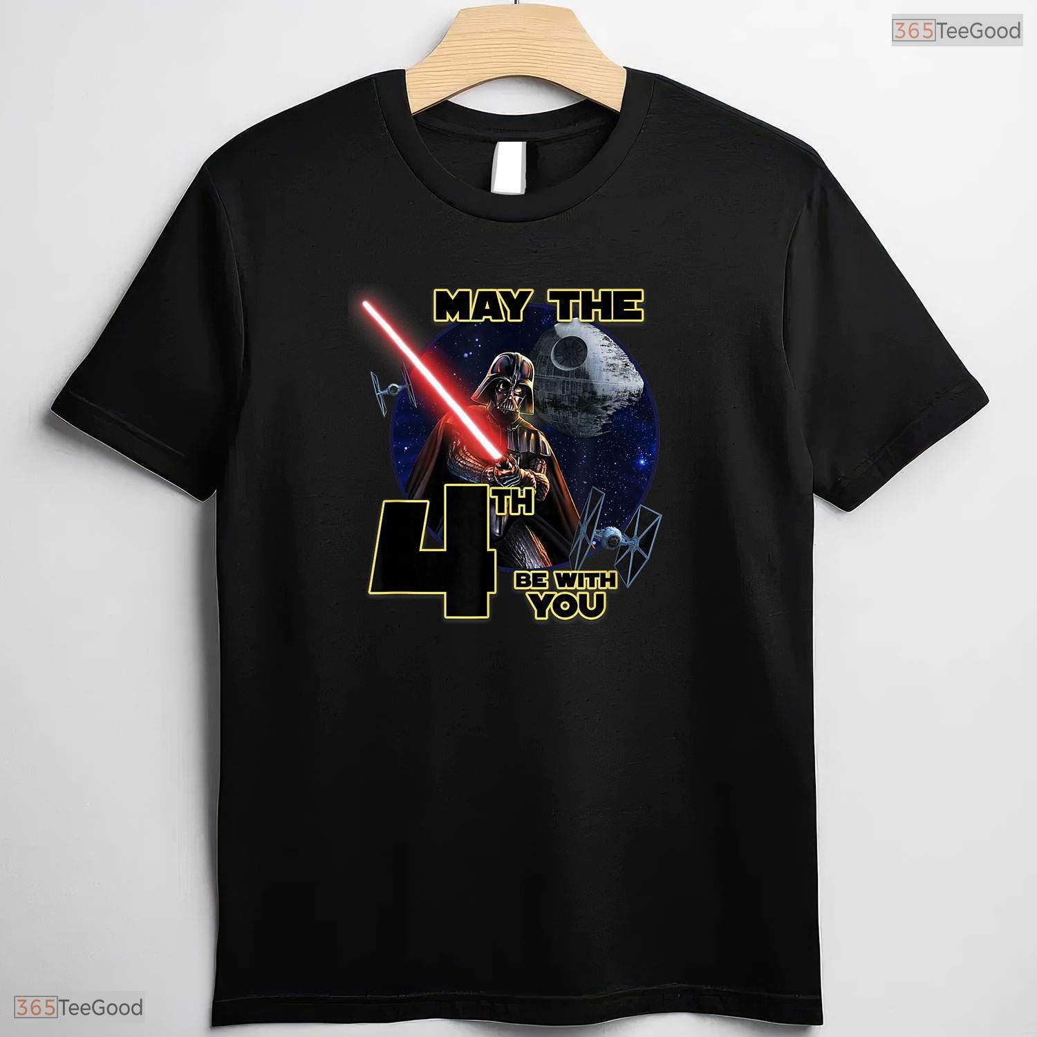 Classic May The Fourth Be With You Space Sword T-Shirt- May Birthday Shirt
