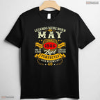 Vintage Legends Born In May 1986 T-Shirt- Awesome 40th May Birthday Shirt