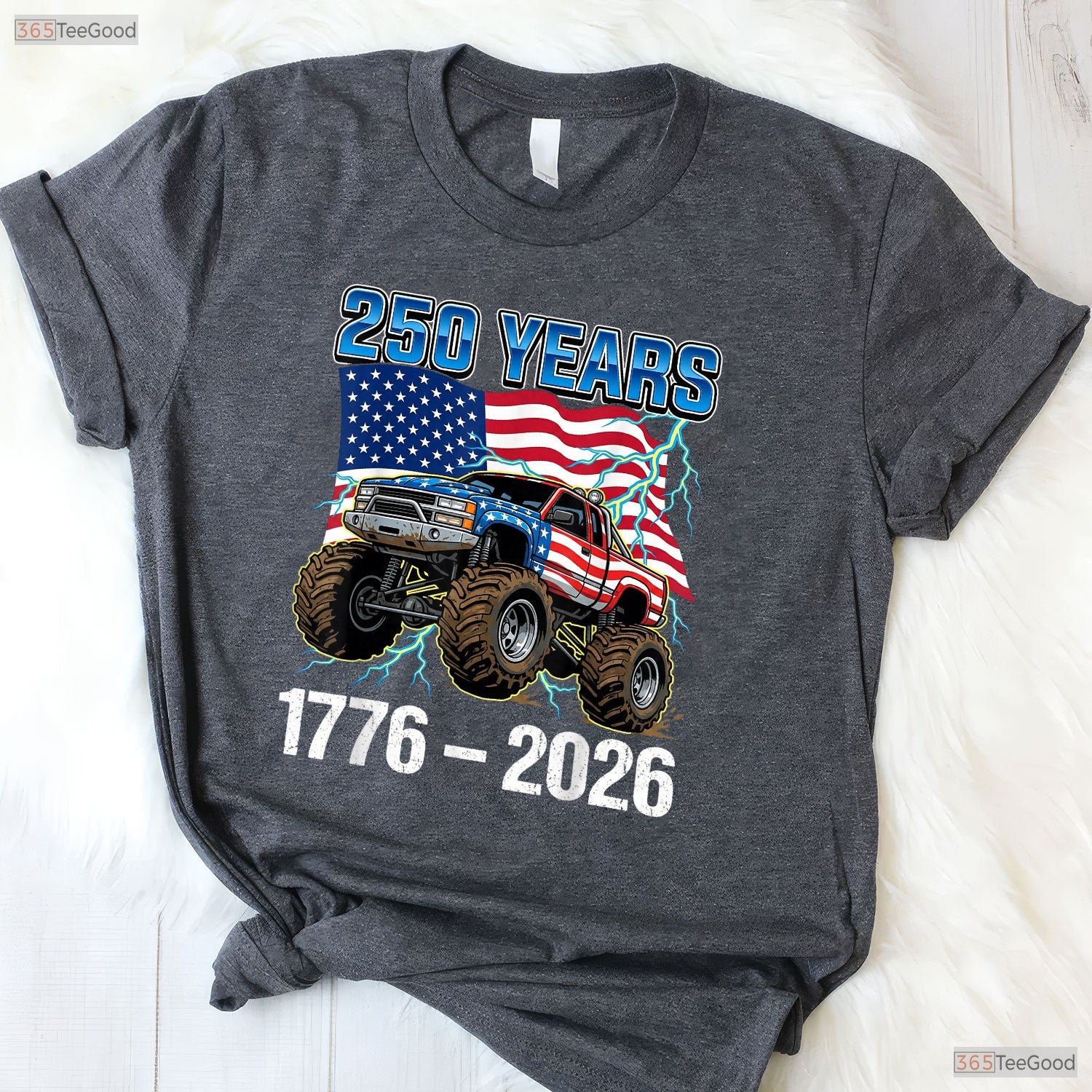 250 Years American 1776 2026 4th of July Valentine T-Shirt Marlin Fishing