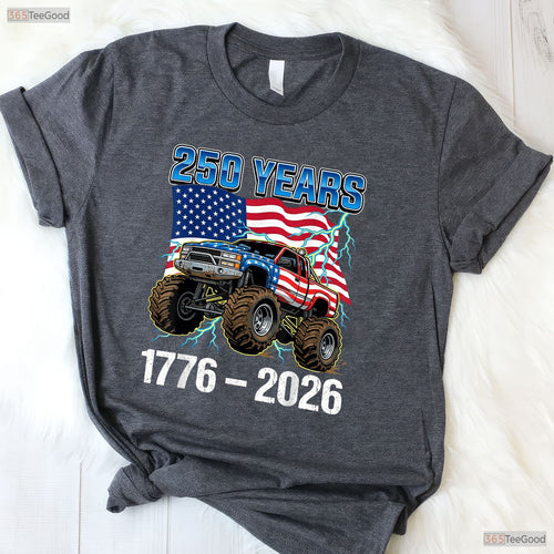 250 Years American 1776 2026 4th of July Valentine T-Shirt Marlin Fishing