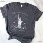 United States 250th Anniversary Valentine T-Shirt Fly Tying Accessories Men
