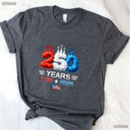 250 Years American 250th USA Flag Valentine Shirt Kayak Fishing Shirts Men