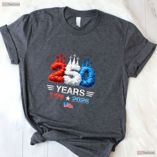 250 Years American 250th USA Flag Valentine Shirt Kayak Fishing Shirts Men