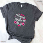 Happy Mothers Day Shirt For Women Best Mom And Grandma Graphic T-Shirt Gift