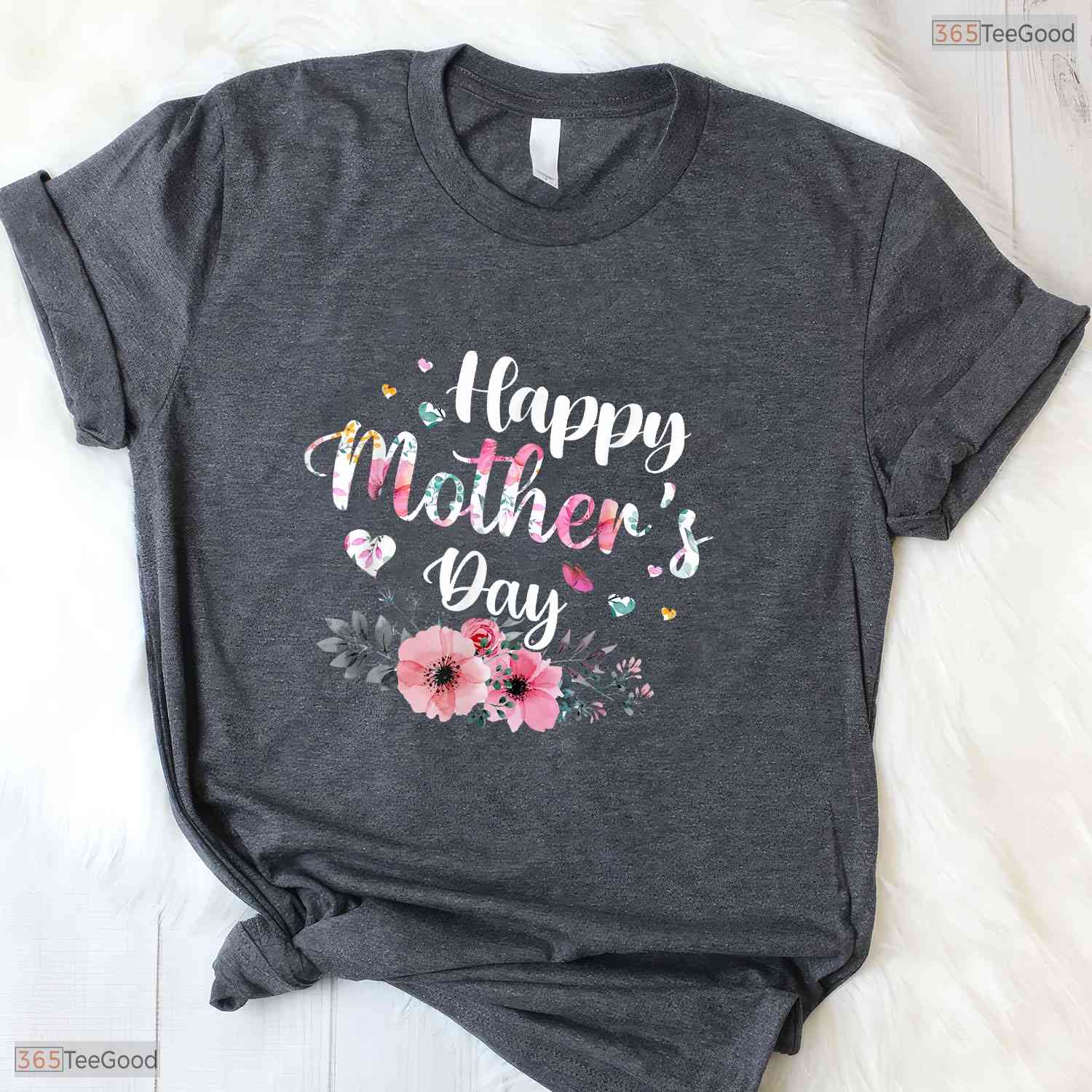 Cute Floral Mom Grandma Happy Mothers Day 2026 Shirt Best Gift T-Shirt For Her