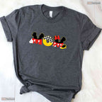 Cute Magical Mouse Mom Shirt Fun Theme Park Mothers Day T-Shirt For Women