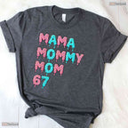 Retro Mama Mommy Mom Mothers Day T-Shirt Best Graphic Gift For Mother Apparel