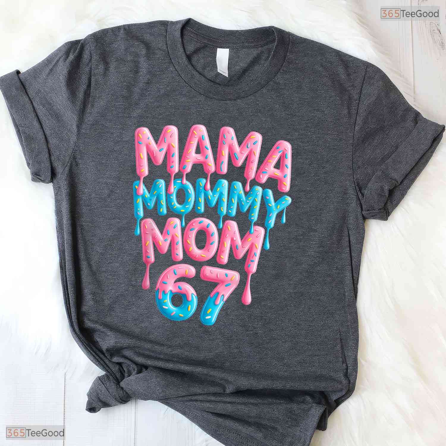 Retro Mama Mommy Mom Shirt Vintage 1967 Mothers Day T-Shirt Gift For Women