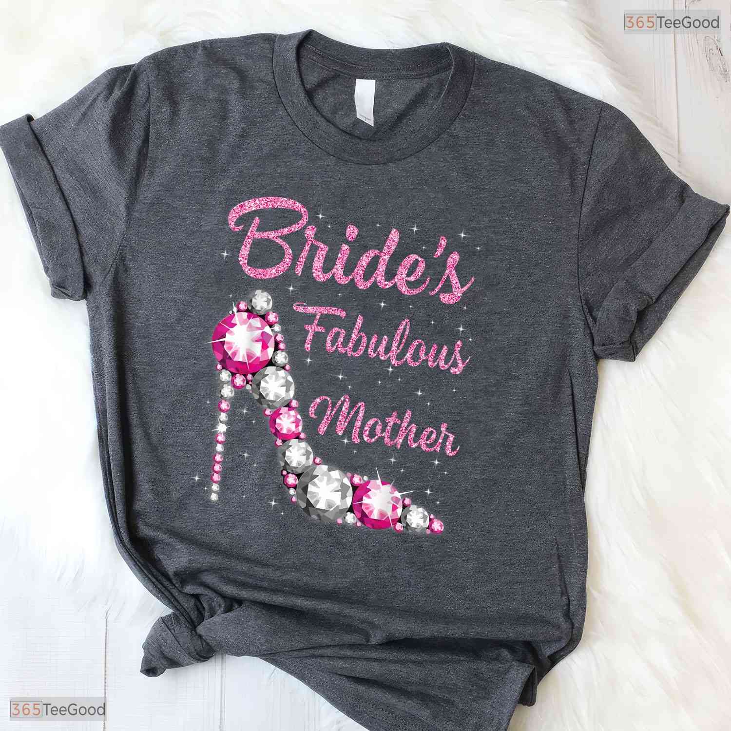 Mother Of The Bride Fabulous Bride Mom Vintage Wedding Mothers Day T-Shirt