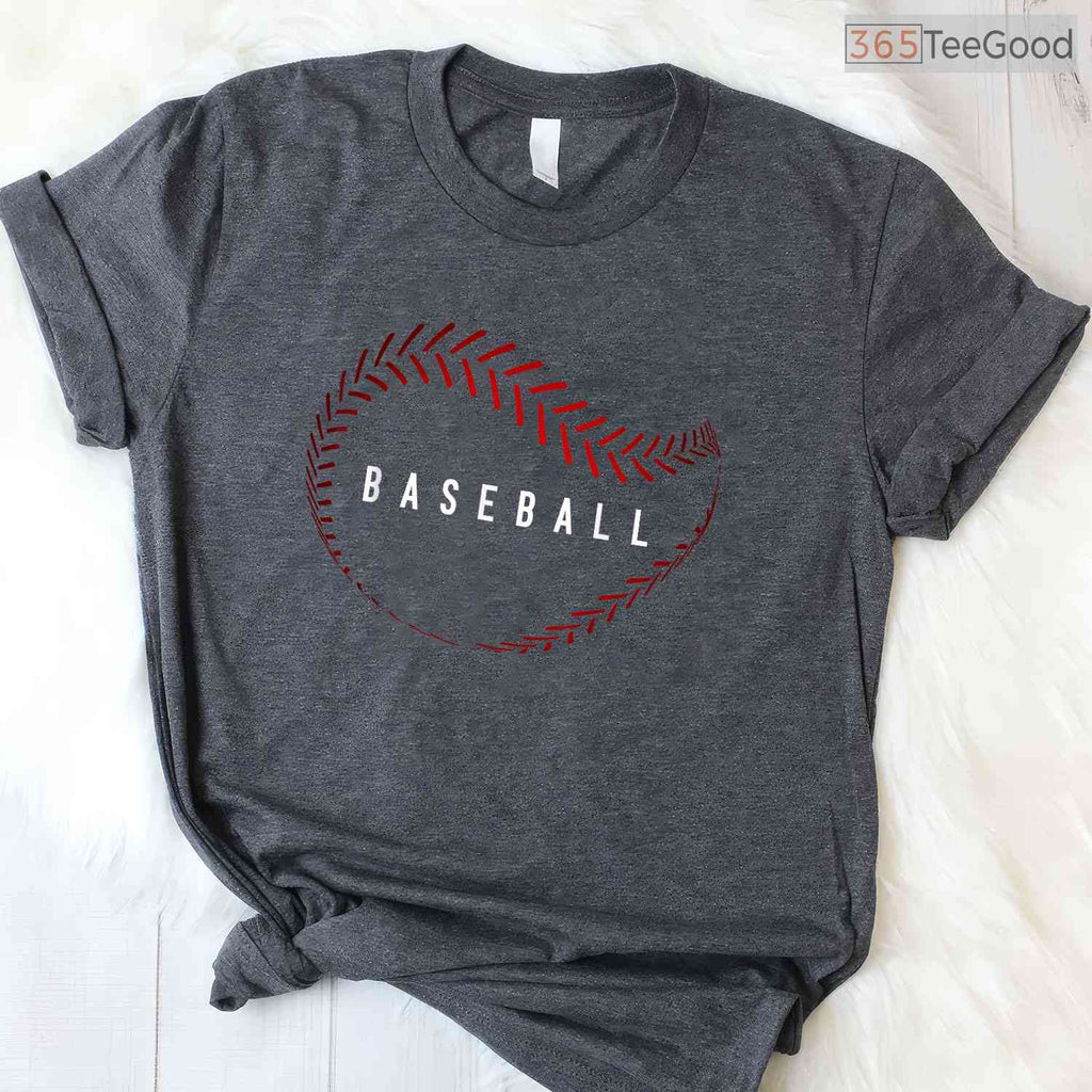 Cool Baseball T-Shirt For Men Boys Vintage Sports Graphic Game Day Apparel