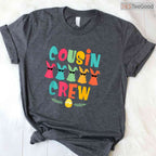 Cousin Crew Bunny Easter Sunday Egg Hunting Season T-Shirt Spring Family Shirt