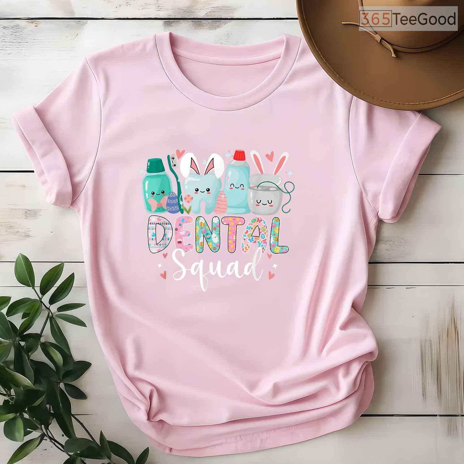 Funny Teeth Dental Squad T-Shirt Dentist Happy Easter Day Tooth Holiday Shirt