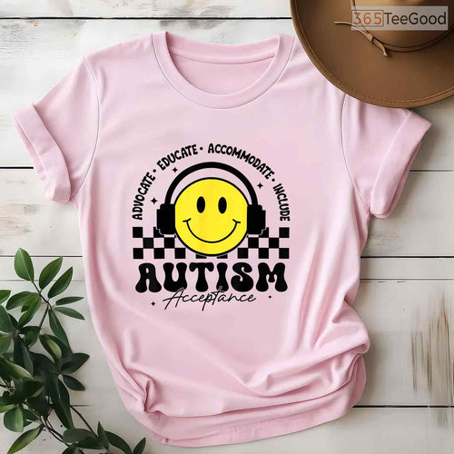 Autism Awareness Acceptance Special Education Teacher Shirt April T-Shirt
