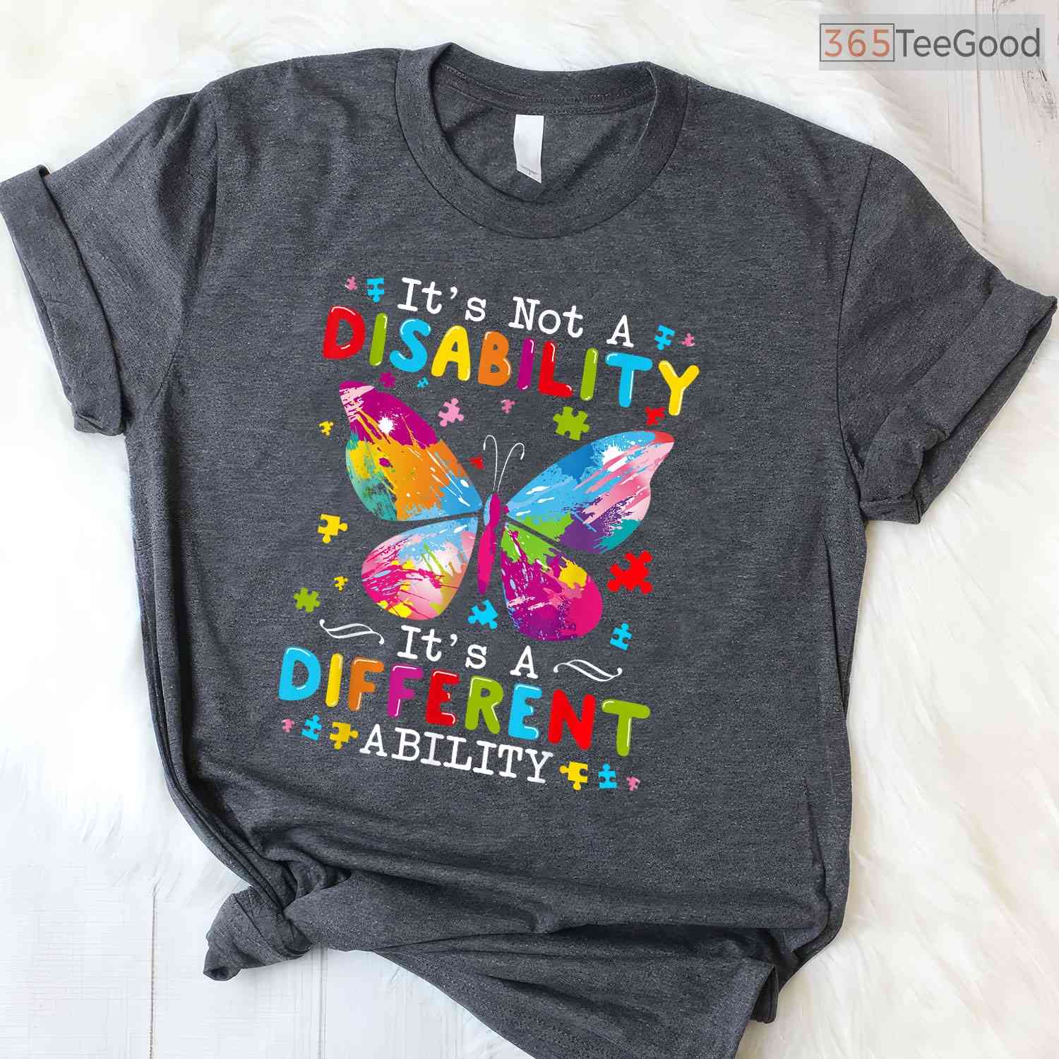 Its Not A Disability Different Ability Autism Shirt April Awareness T-Shirt