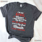 I - m An April Woman Queen Born In April T-Shirt - Royal Birthday Tee - Classy Lady Gift
