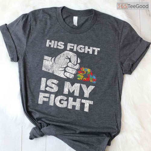 Autism Awareness Mom Dad Parents Autistic Kids Shirt April Month Support T-Shirt