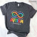 Infinity Symbol Accept Understand Love Autism Shirt April Neurodiversity T-Shirt