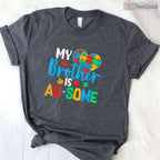 Autism Awareness Squad Support Awesome Boys Girls Shirt April Team T-Shirt