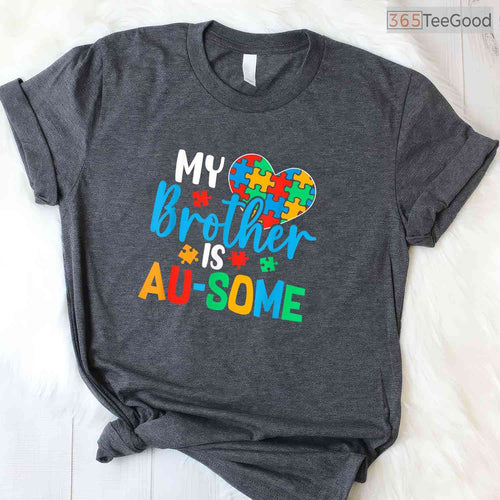 Autism Awareness Squad Support Awesome Boys Girls Shirt April Team T-Shirt