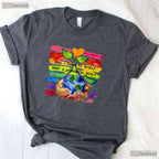 What A Wonderful World Earth Day T-Shirt Vintage Musical Lyric Nature Lover Graphic