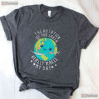 Vegan Nature Lover Earth Day T-Shirt Plant Based Eco Friendly Graphic Tee