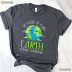 Earth Day Teachers 2026 T-Shirt Funny Classroom Squad Men Women Kids Gift