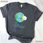 The Rotation Of The Earth Really Makes My Day T-Shirt Science Teacher Funny