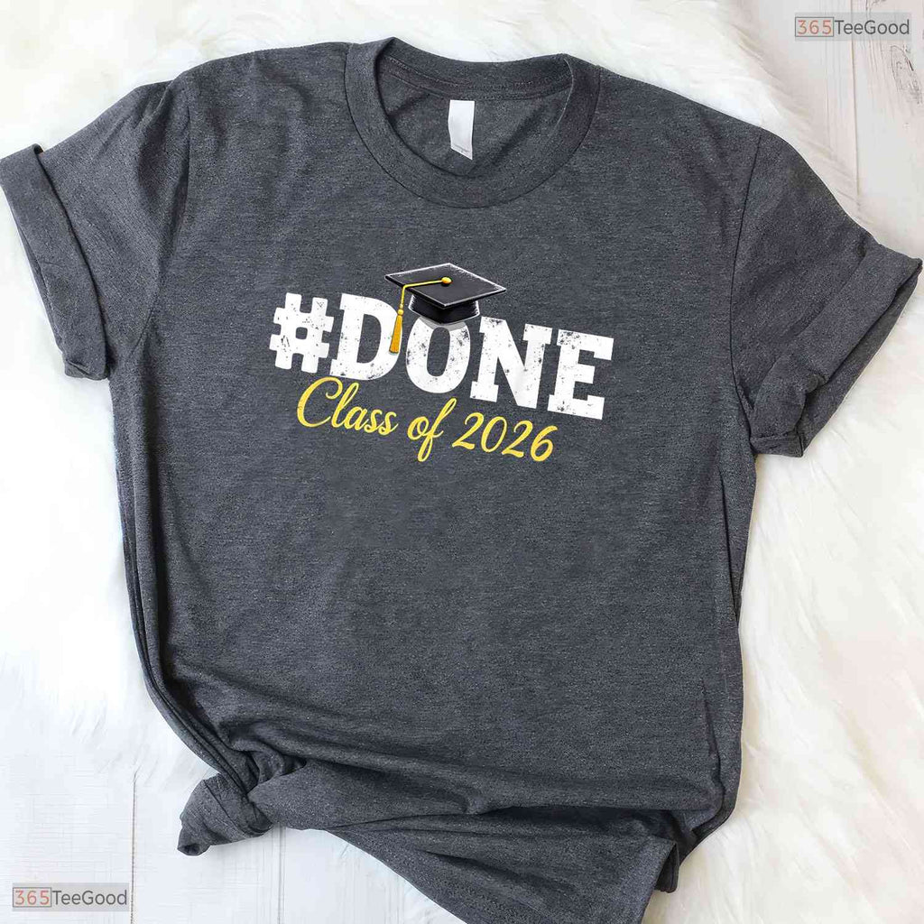 Matching Class Of 2026 Graduation Shirts For Him Her Family & Friends T-Shirt