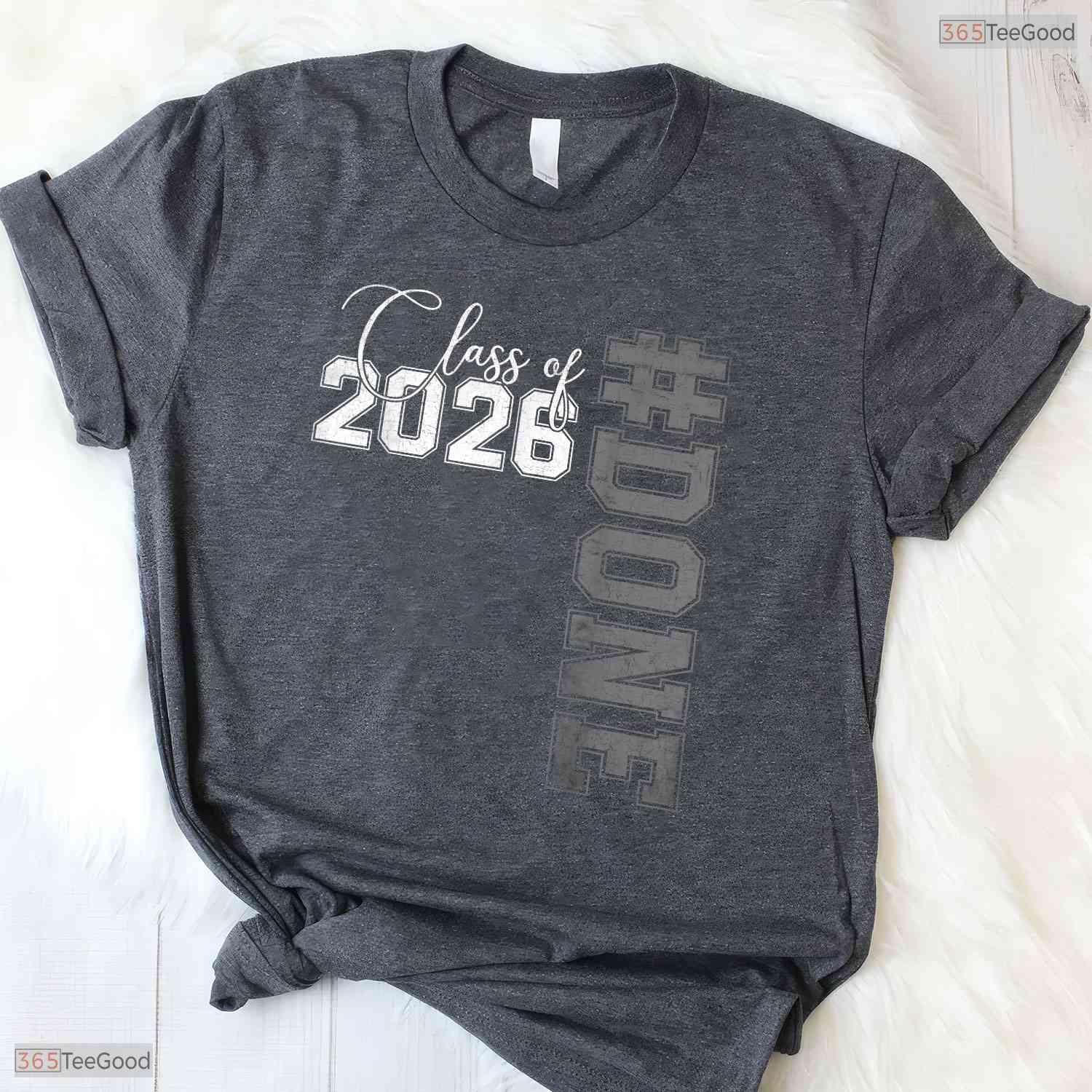 Finally Done Class of 2026 High School And College Senior Graduation T-Shirt