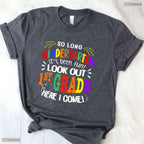 Fun So Long Kindergarten It Has Been Fun Look Out 1st Grade Kids T-Shirt