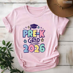 Adorable Kids Pre-K Grad 2026 Preschool Pre-K Graduation Ceremony T-Shirt