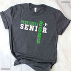 Athletic Lacrosse Senior Night Lacrosse Senior 2026 Graduation Day T-Shirt