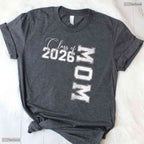 Loving Mom Senior 2026 Proud Mom Of A Class Of 2026 Graduate Mother T-Shirt